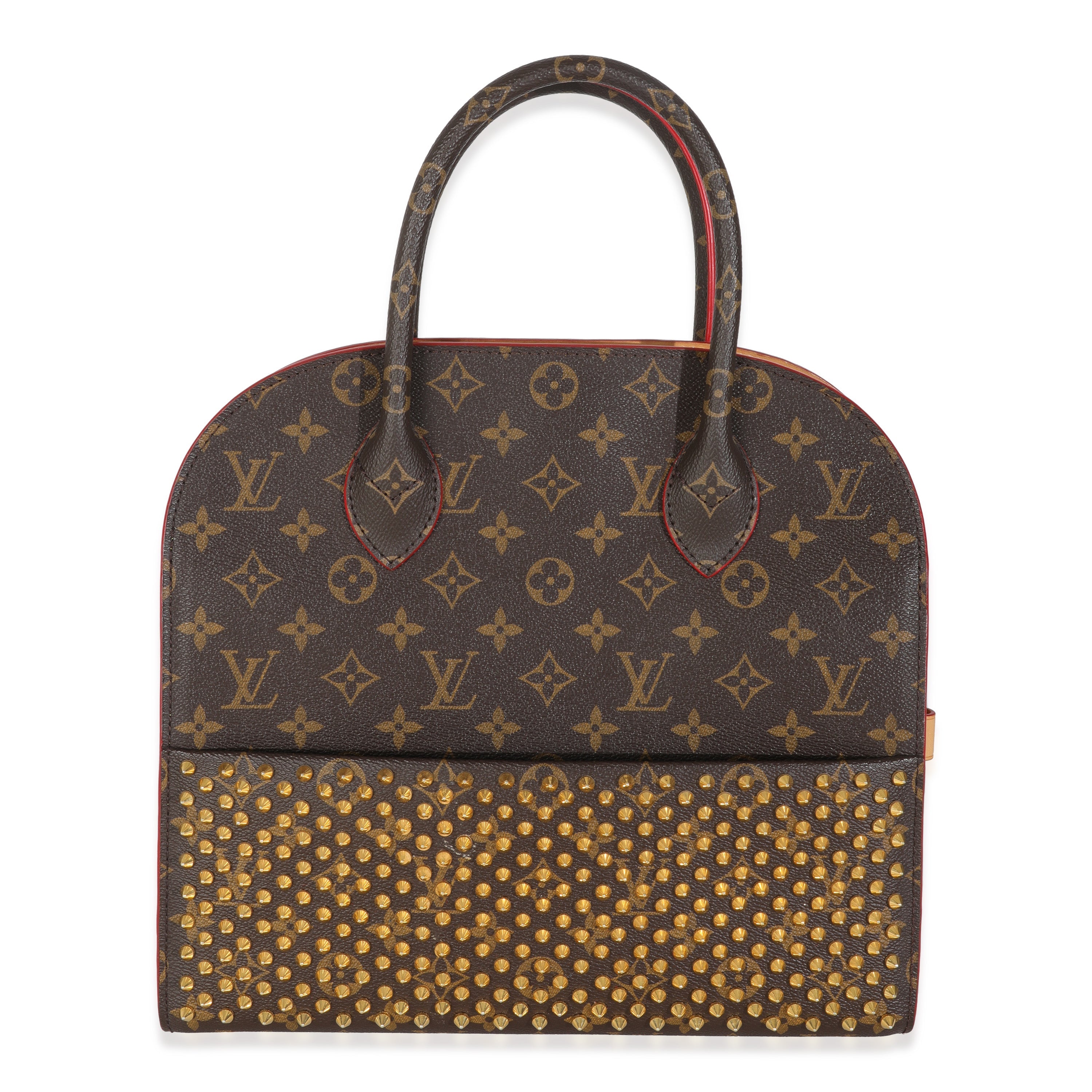 Louis Vuitton x Christian Louboutin Calf Hair Spikes Monogram Canvas Iconoclast