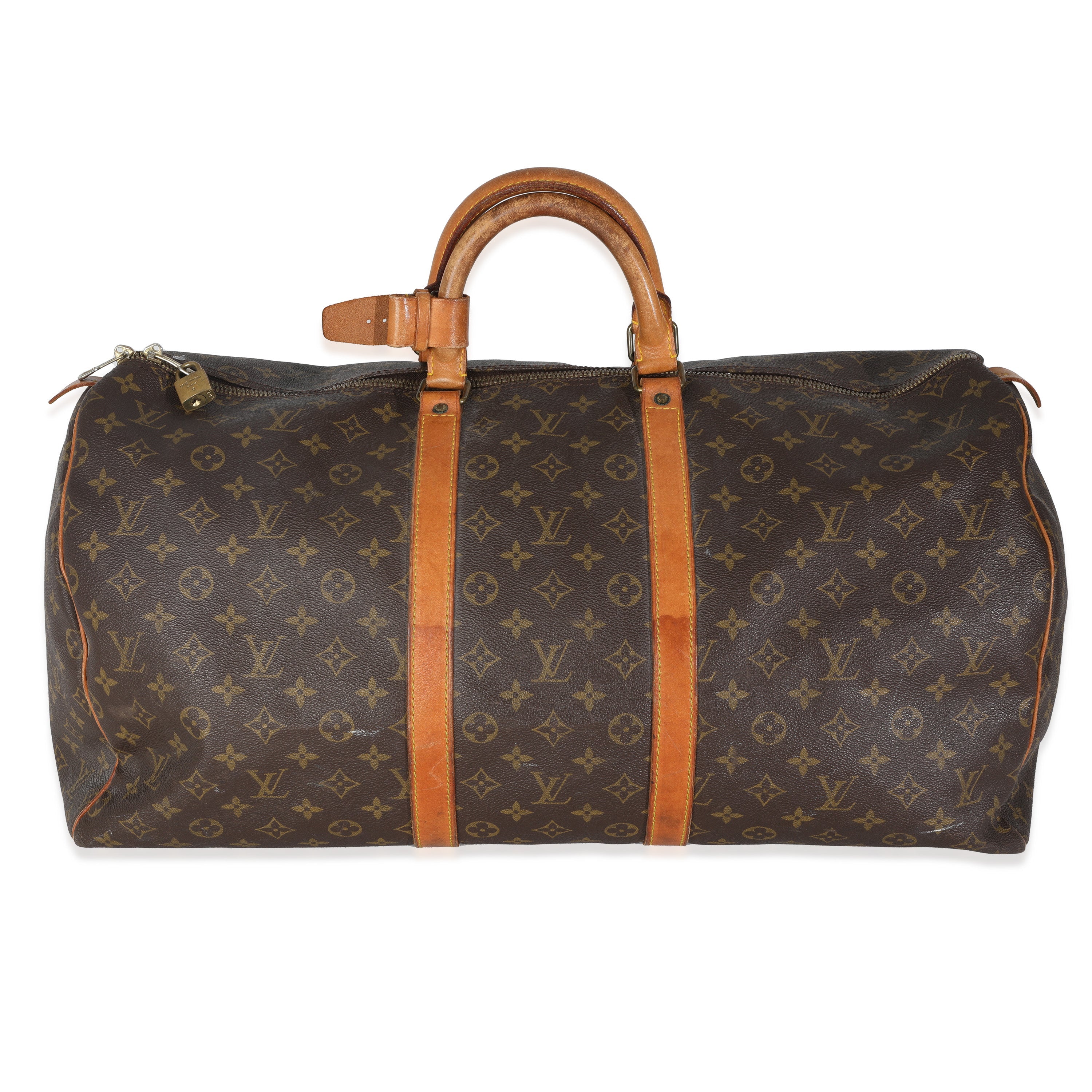 Louis Vuitton Vintage Monogram Canvas Keepall 50