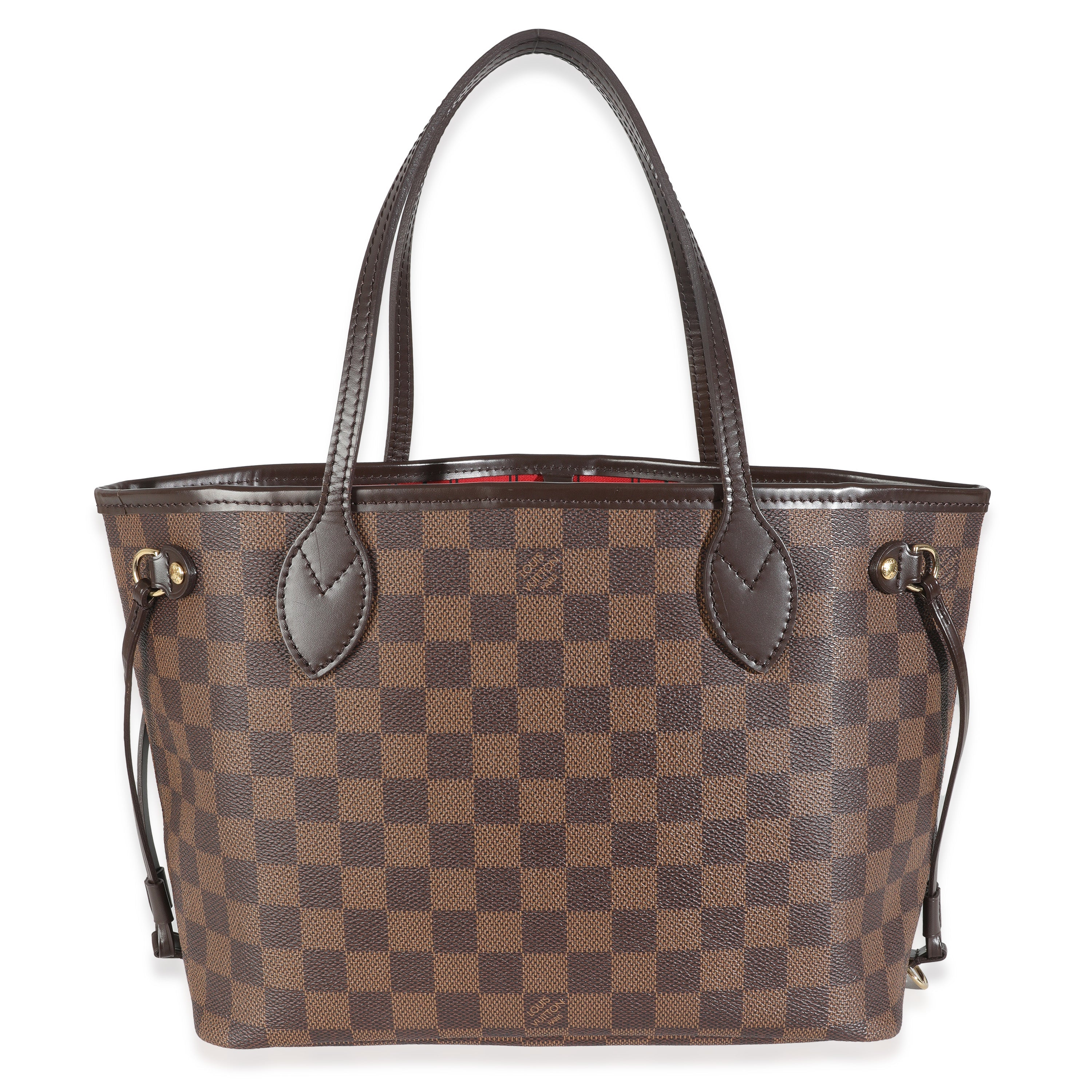 Louis Vuitton Damier Ebene Canvas Neverfull PM