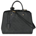Louis Vuitton Black Monogram Empreinte Montaigne GM