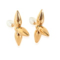 Louis Vuitton Gold-Plated  Faux Pearl Louisette Earrings