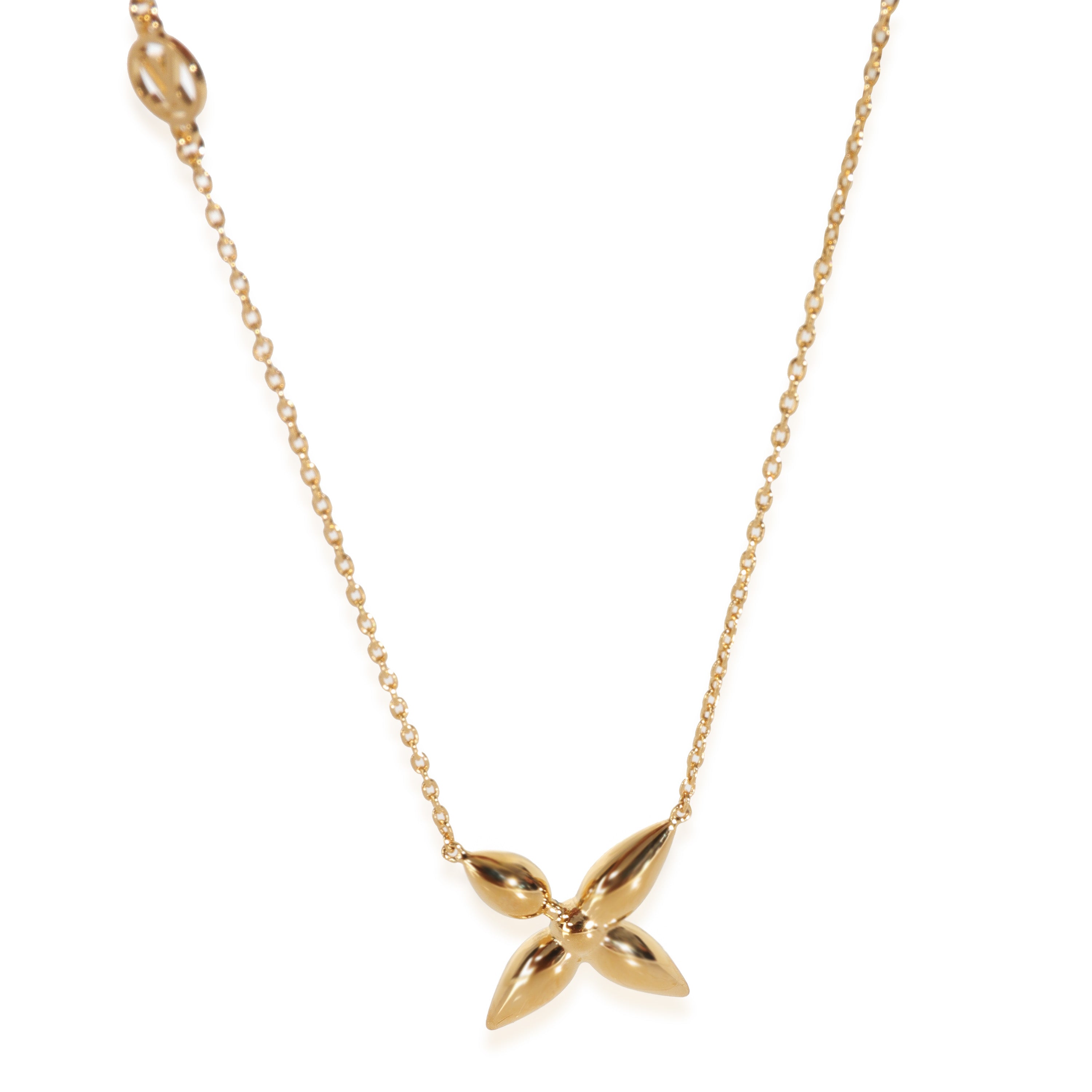 Louis Vuitton Gold-Plated  Louisette Pendant