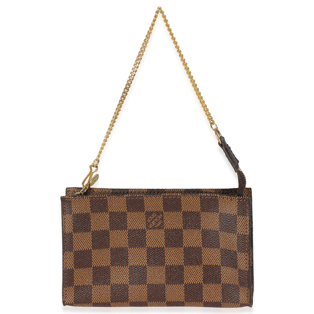 Louis Vuitton Damier Ebene Canvas Marais Bucket Pouch
