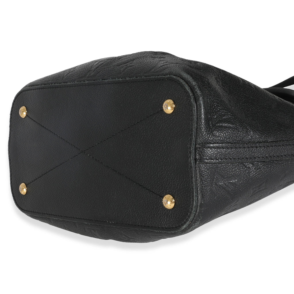 Louis Vuitton Black Monogram Empreinte Mazarine PM
