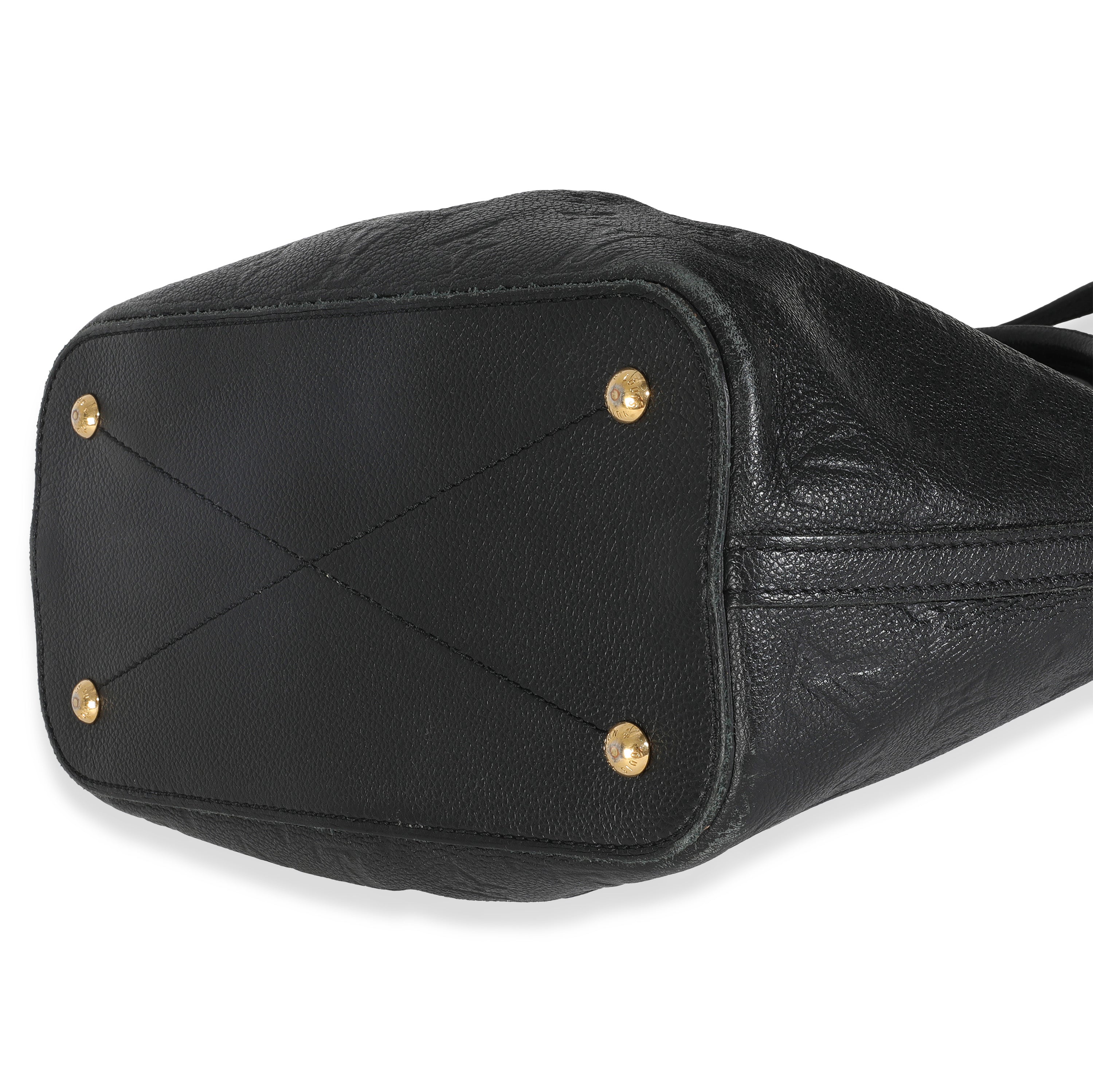 Louis Vuitton Black Monogram Empreinte Mazarine PM