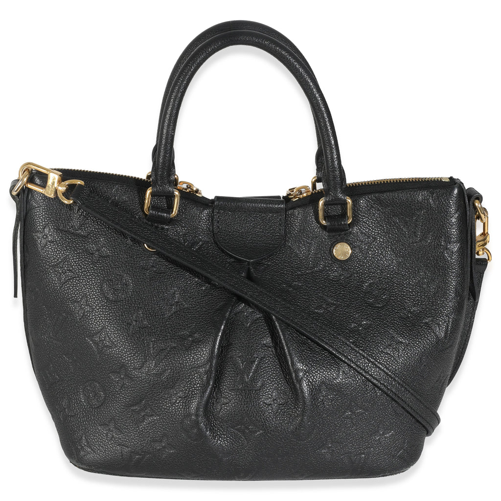 Louis Vuitton Black Monogram Empreinte Mazarine PM