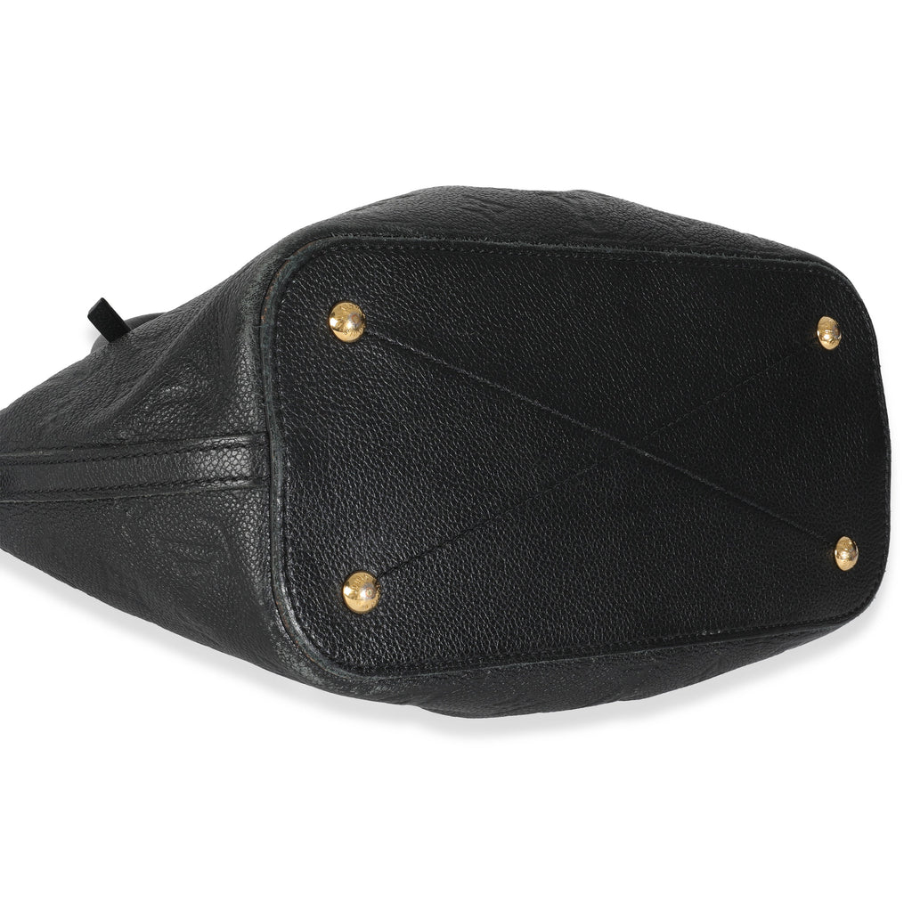 Louis Vuitton Black Monogram Empreinte Mazarine PM