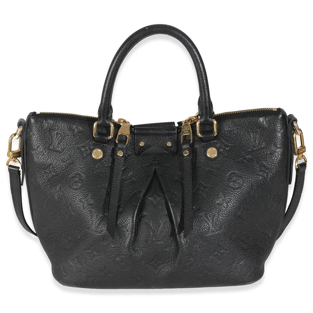 Louis Vuitton Black Monogram Empreinte Mazarine PM