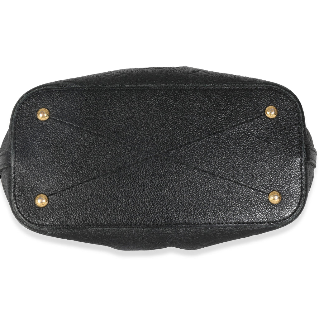 Louis Vuitton Black Monogram Empreinte Mazarine PM