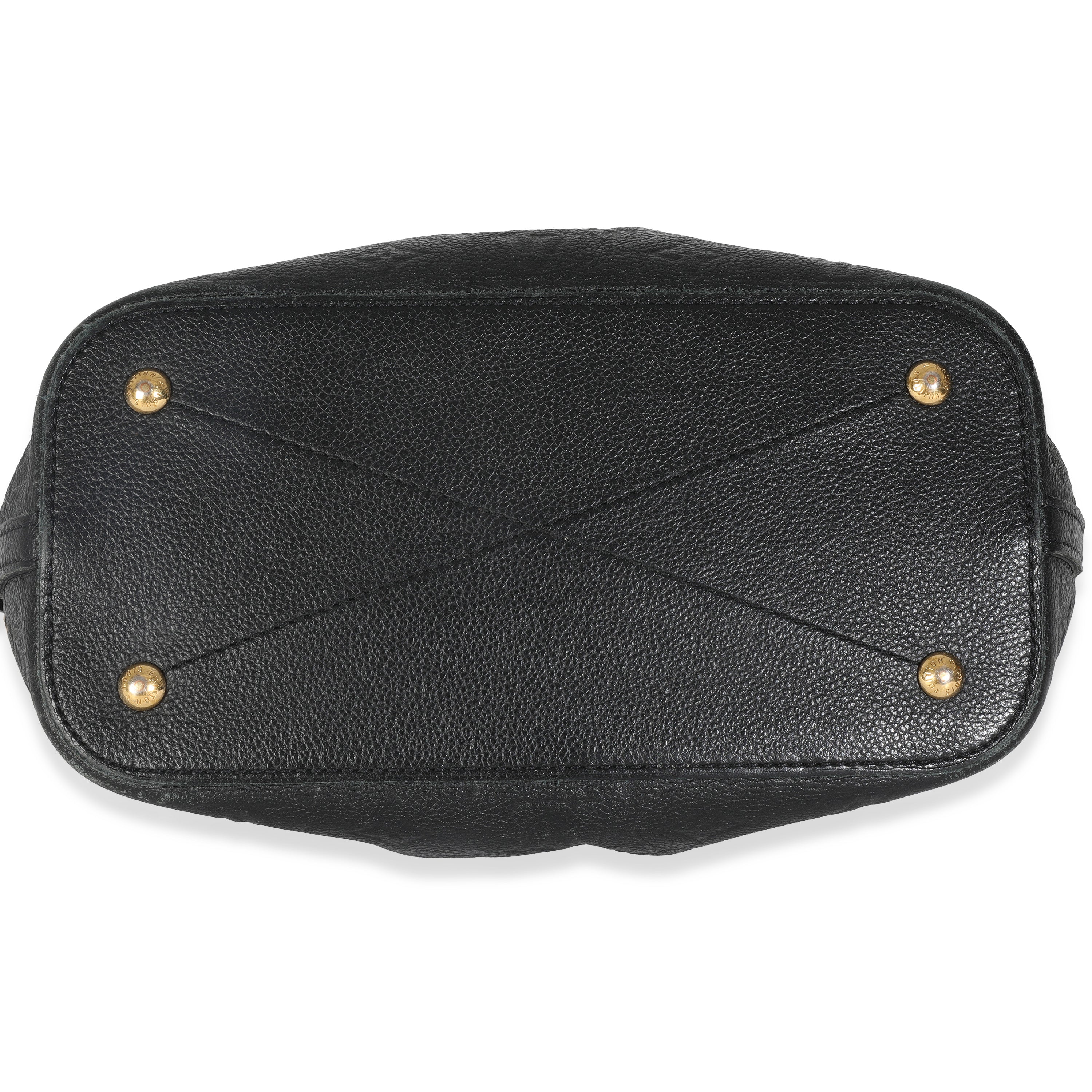 Louis Vuitton Black Monogram Empreinte Mazarine PM