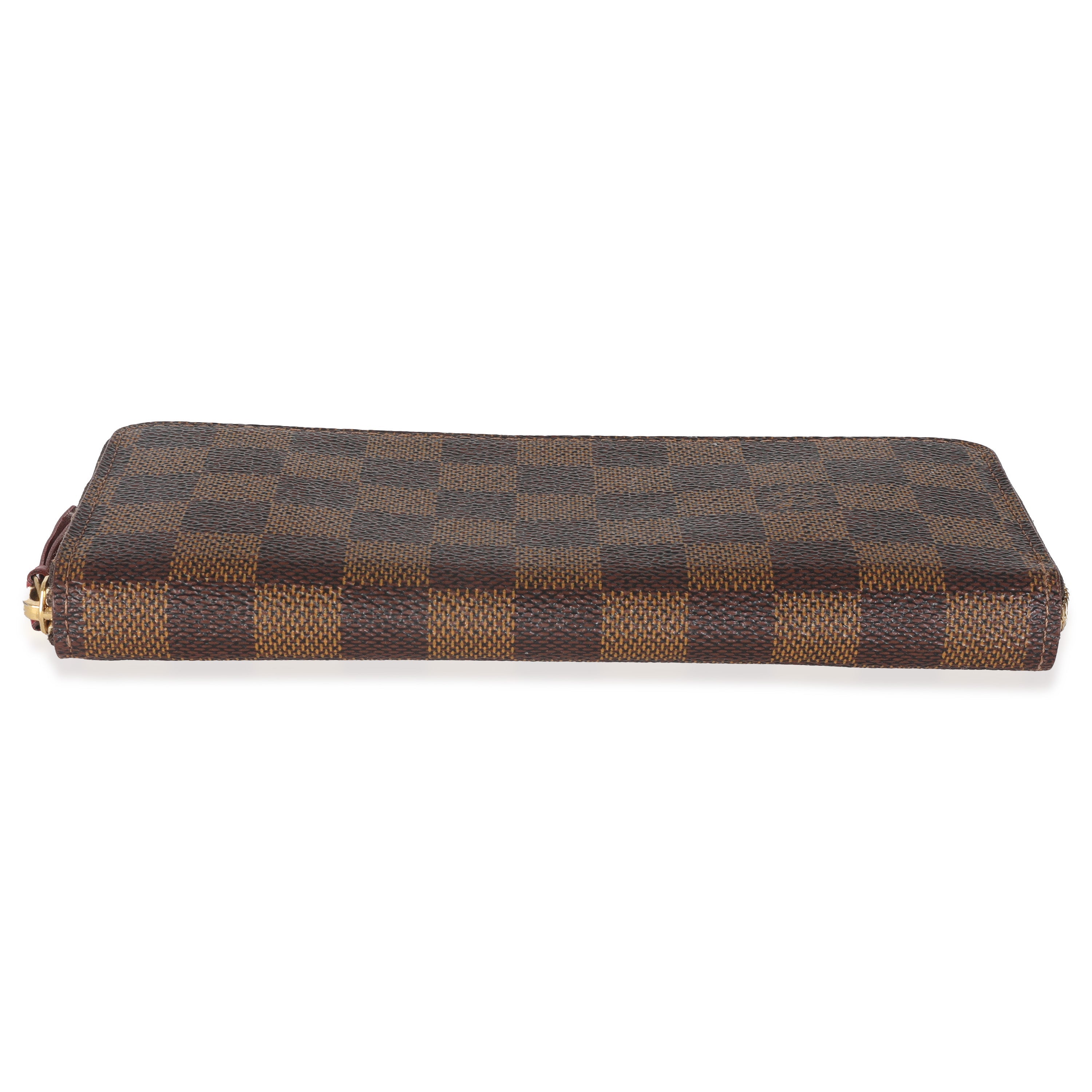 Louis Vuitton Damier Ebene Canvas Clemence Wallet
