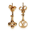 Louis Vuitton Gold-Plated  Blooming Earrings