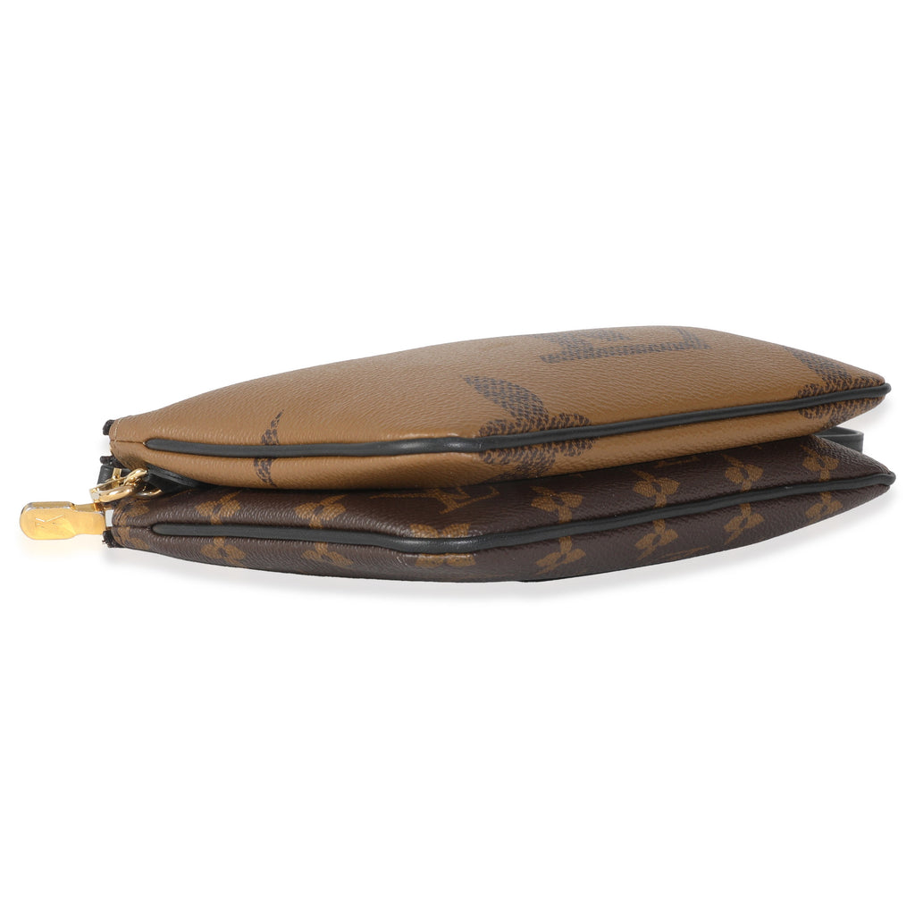 Louis Vuitton Reverse Monogram Giant Canvas Double Zip Pochette