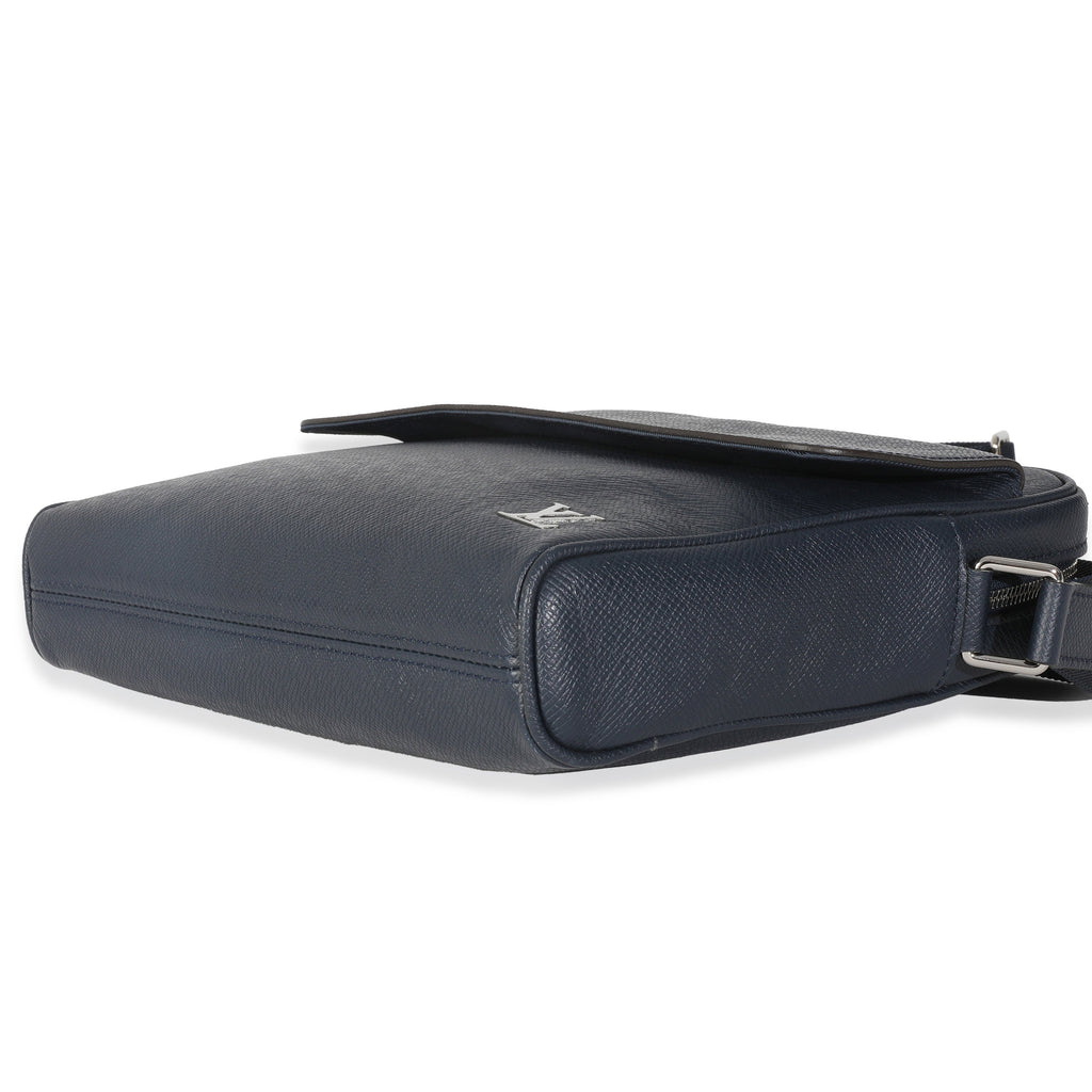 Louis Vuitton Navy Taiga Alex Messenger