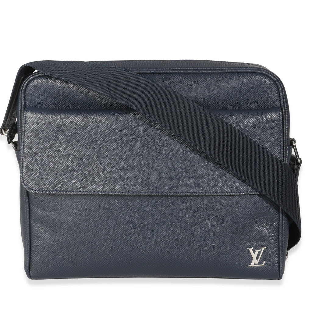 Louis Vuitton Navy Taiga Alex Messenger