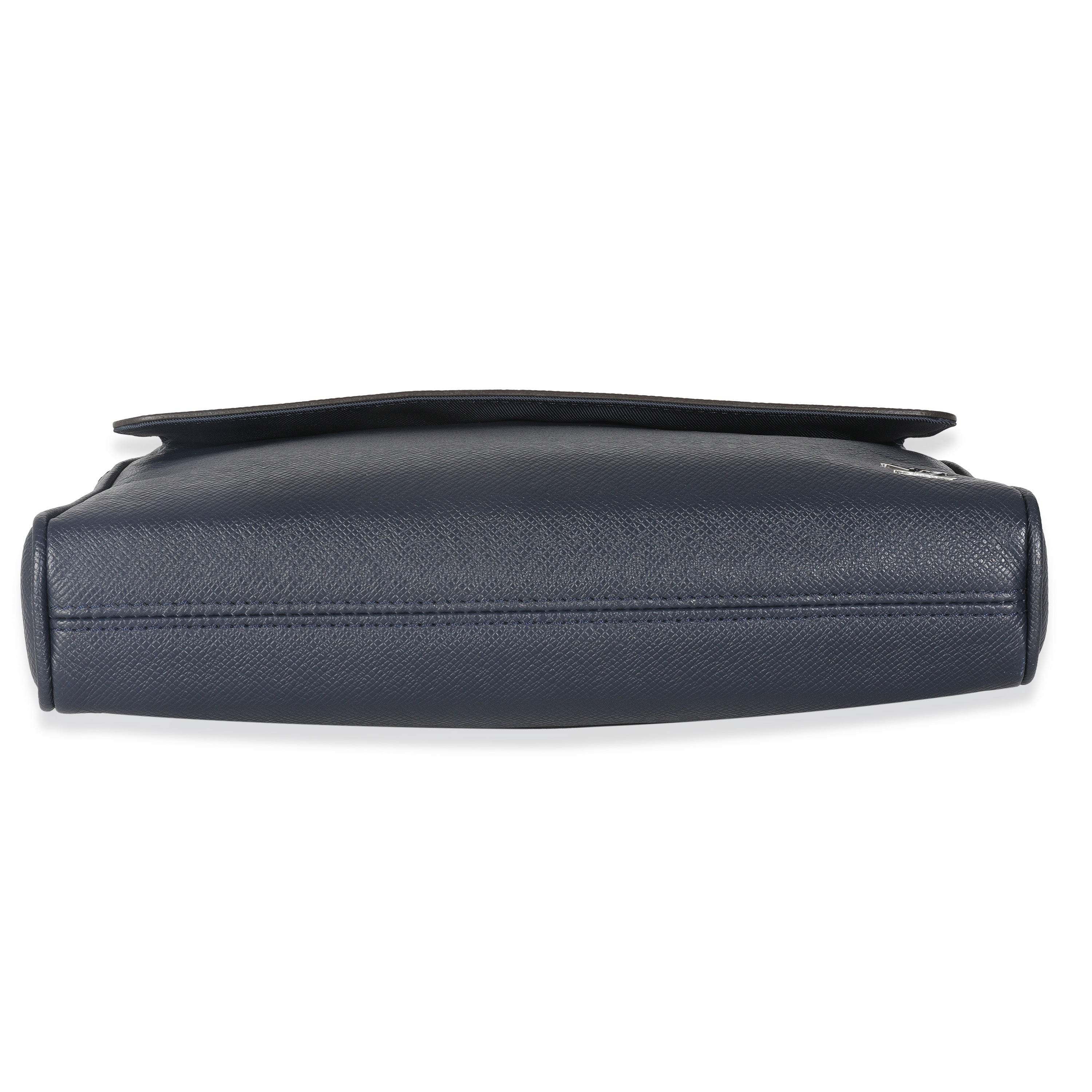 Louis Vuitton Navy Taiga Alex Messenger