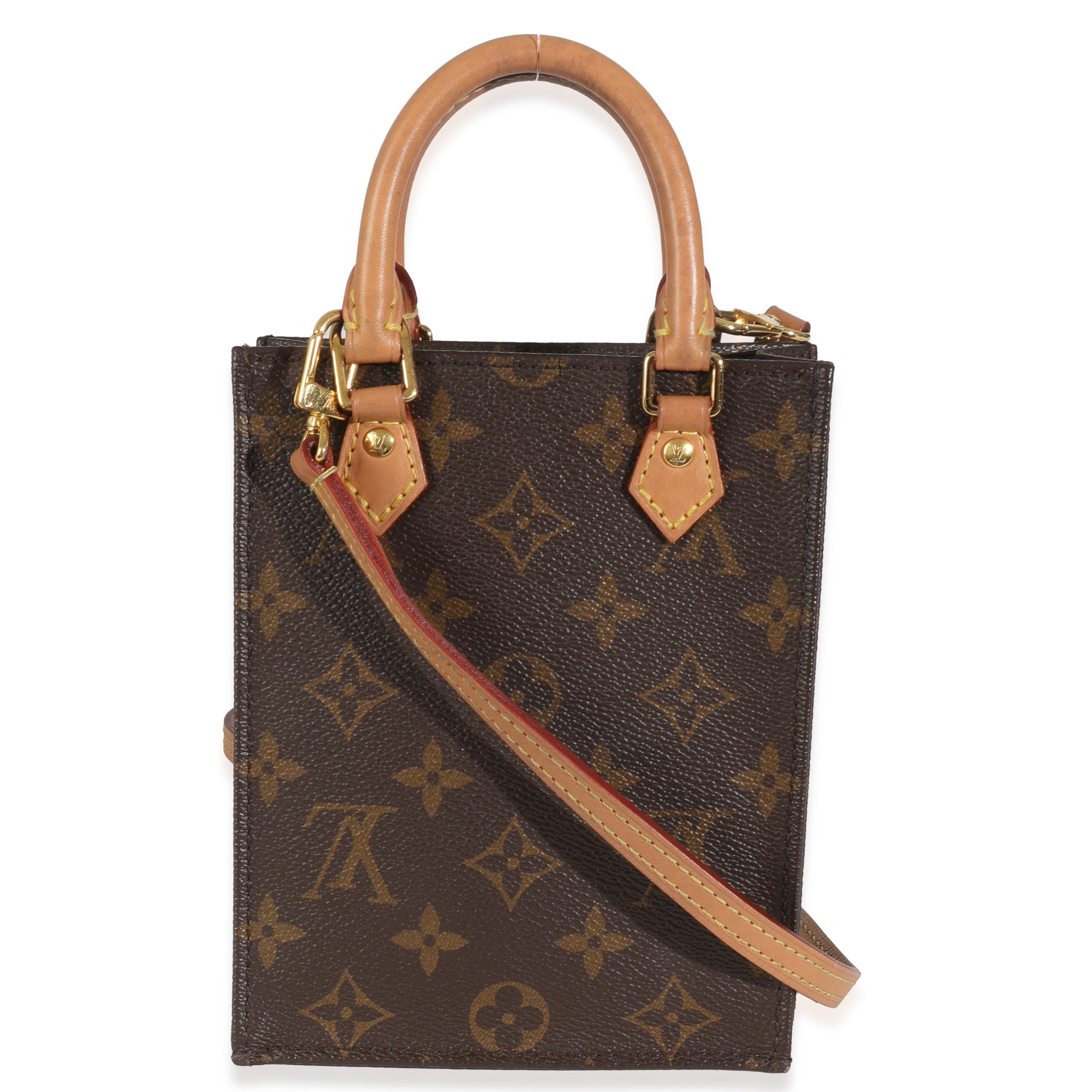 Louis Vuitton Monogram Canvas Petit Sac Plat