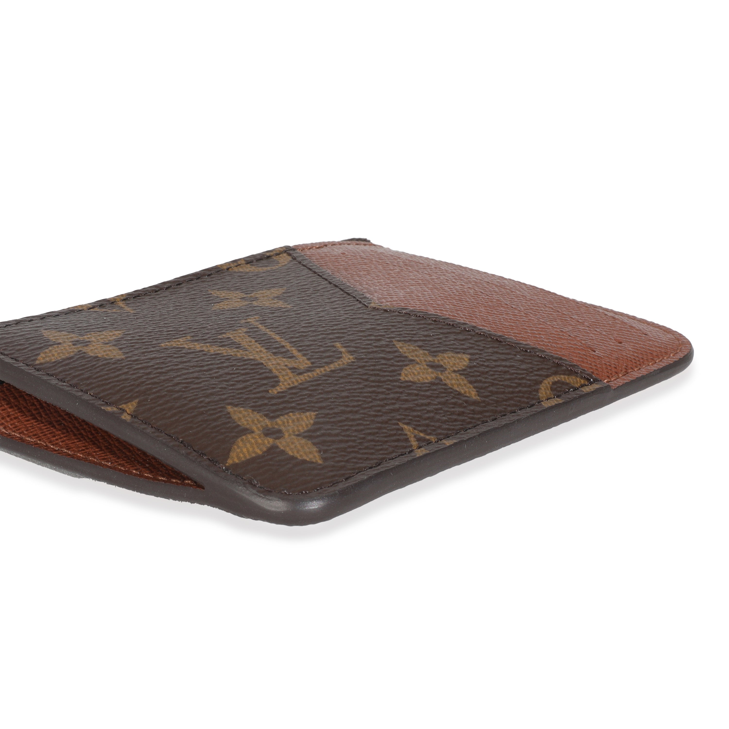 Louis Vuitton Cognac Monogram Canvas Romy Card Holder