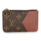 Louis Vuitton Cognac Monogram Canvas Romy Card Holder
