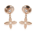Louis Vuitton Rose Gold Diamond Idylle Blossom Earrings