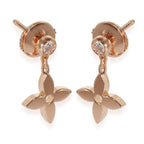 Louis Vuitton Rose Gold Diamond Idylle Blossom Earrings