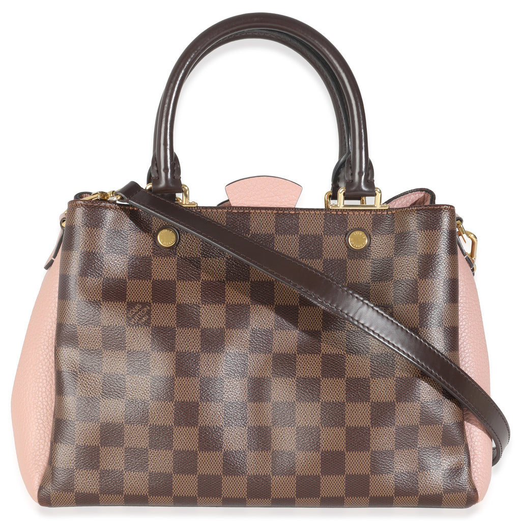 Louis Vuitton Magnolia Damier Ebene Canvas Brittany Bag