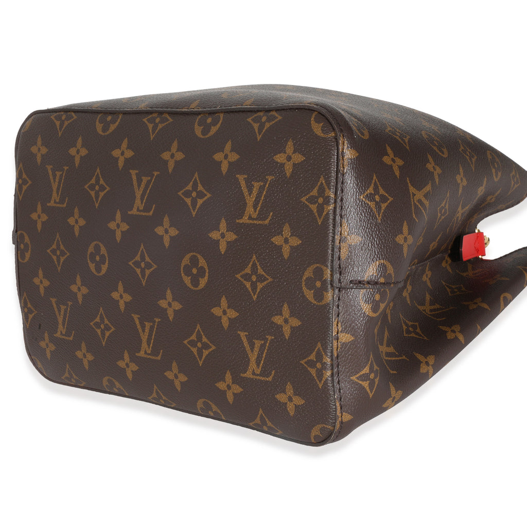 Louis Vuitton Coquelicot Monogram Canvas Neonoe MM