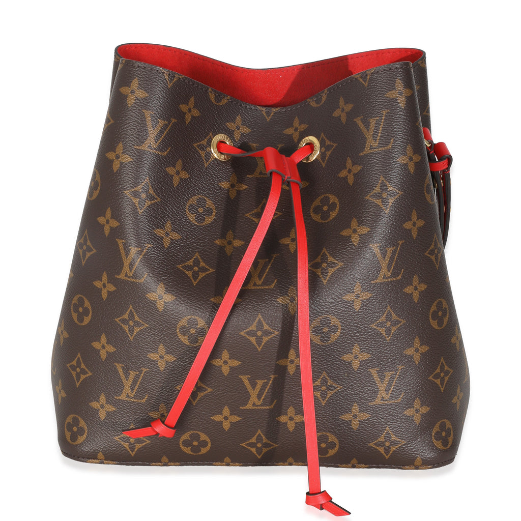 Louis Vuitton Coquelicot Monogram Canvas Neonoe MM
