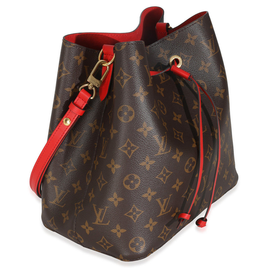 Louis Vuitton Coquelicot Monogram Canvas Neonoe MM
