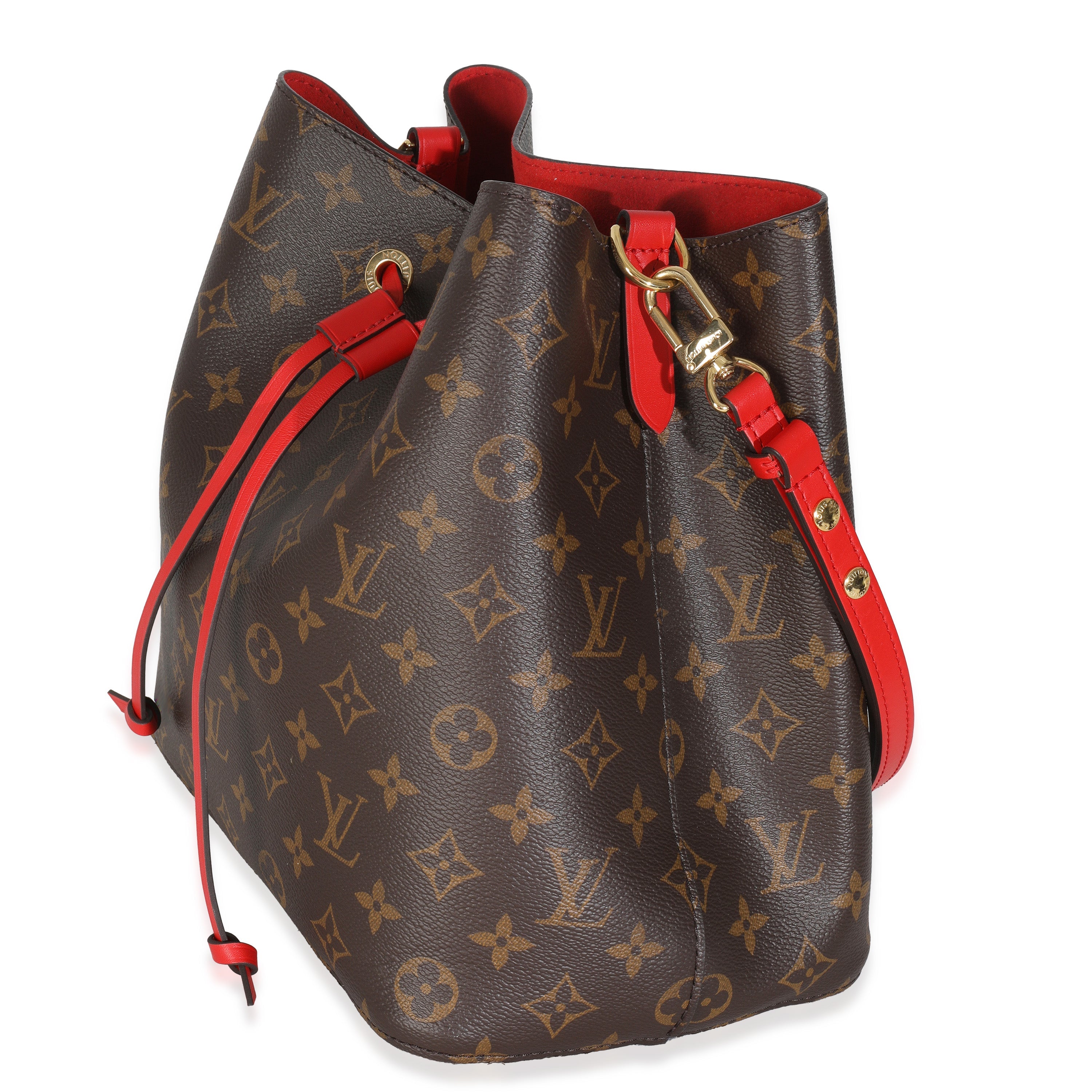 Louis Vuitton Coquelicot Monogram Canvas Neonoe MM