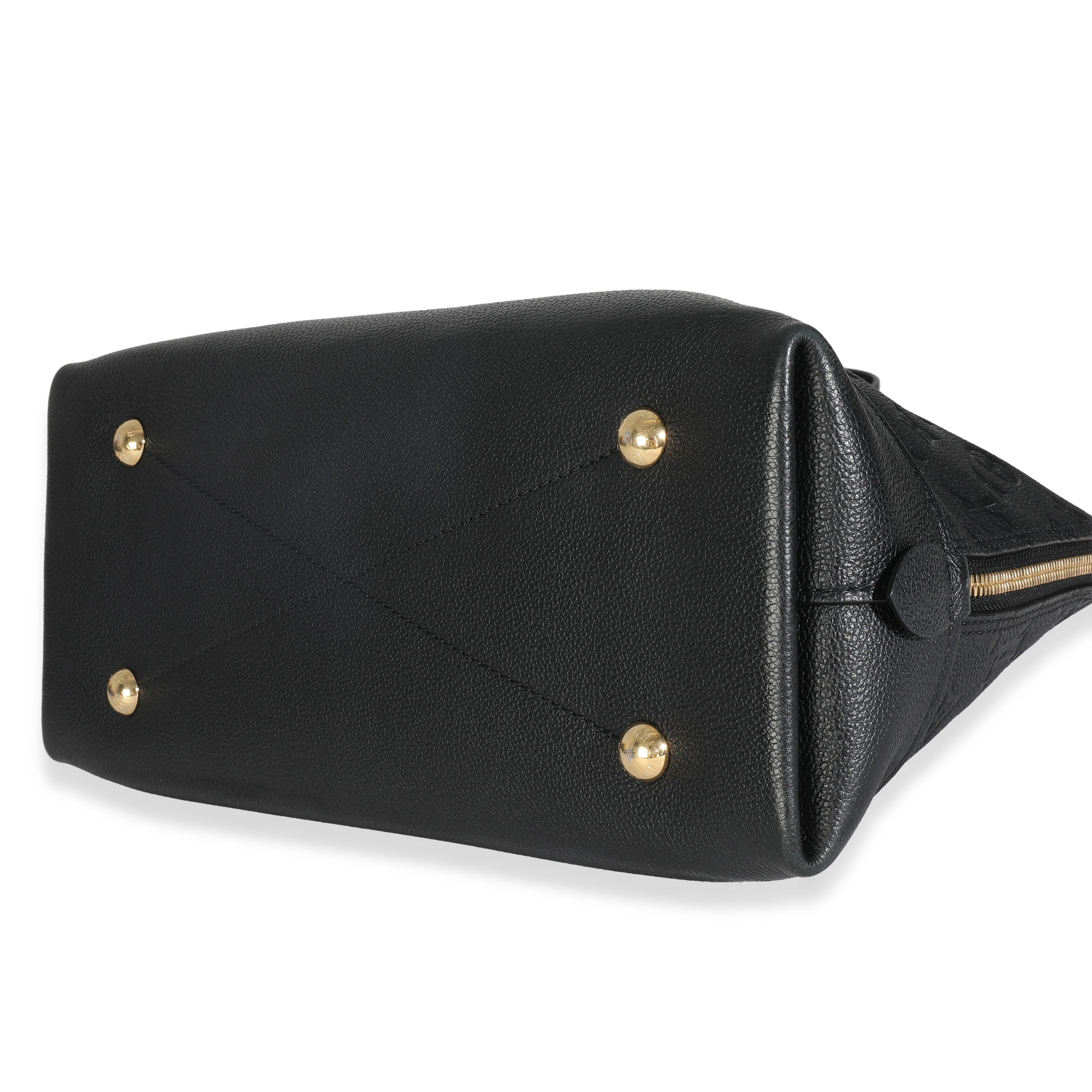 Louis Vuitton Black Monogram Empreinte Neo Alma PM