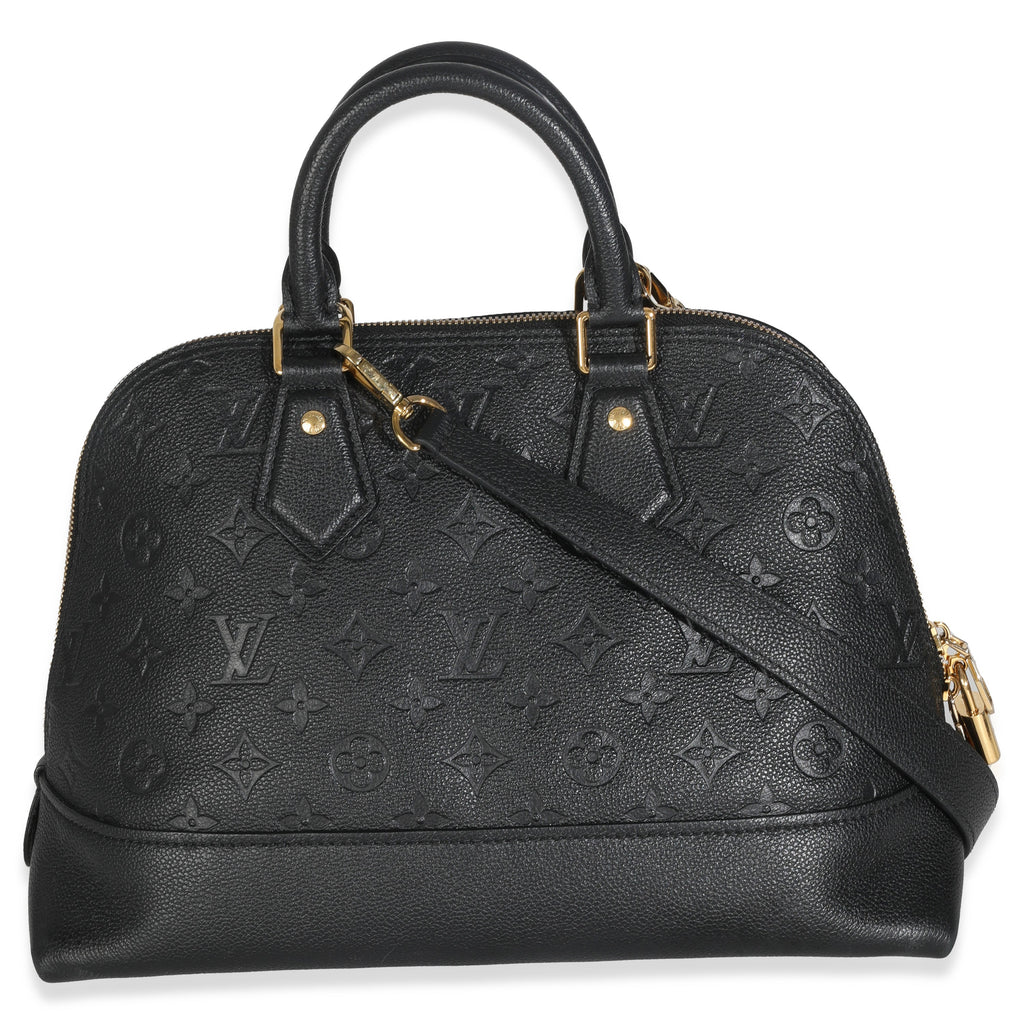 Louis Vuitton Black Monogram Empreinte Neo Alma PM