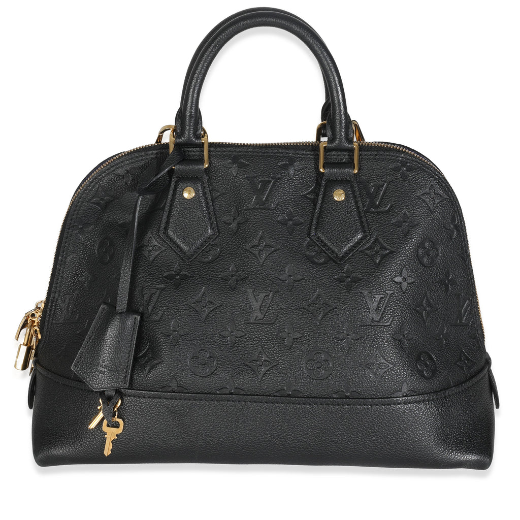 Louis Vuitton Black Monogram Empreinte Neo Alma PM