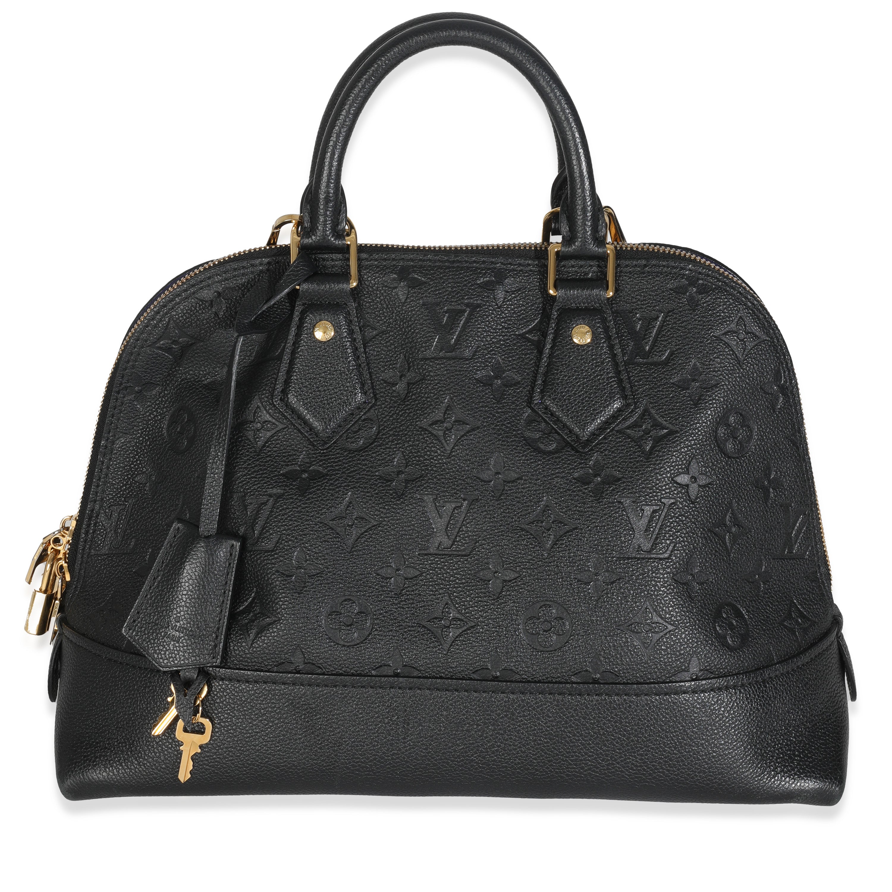 Louis Vuitton Black Monogram Empreinte Neo Alma PM