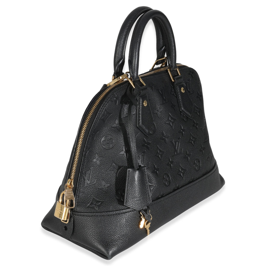 Louis Vuitton Black Monogram Empreinte Neo Alma PM