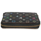 Louis Vuitton Black Multicolor Monogram Canvas Zippy Coin Purse