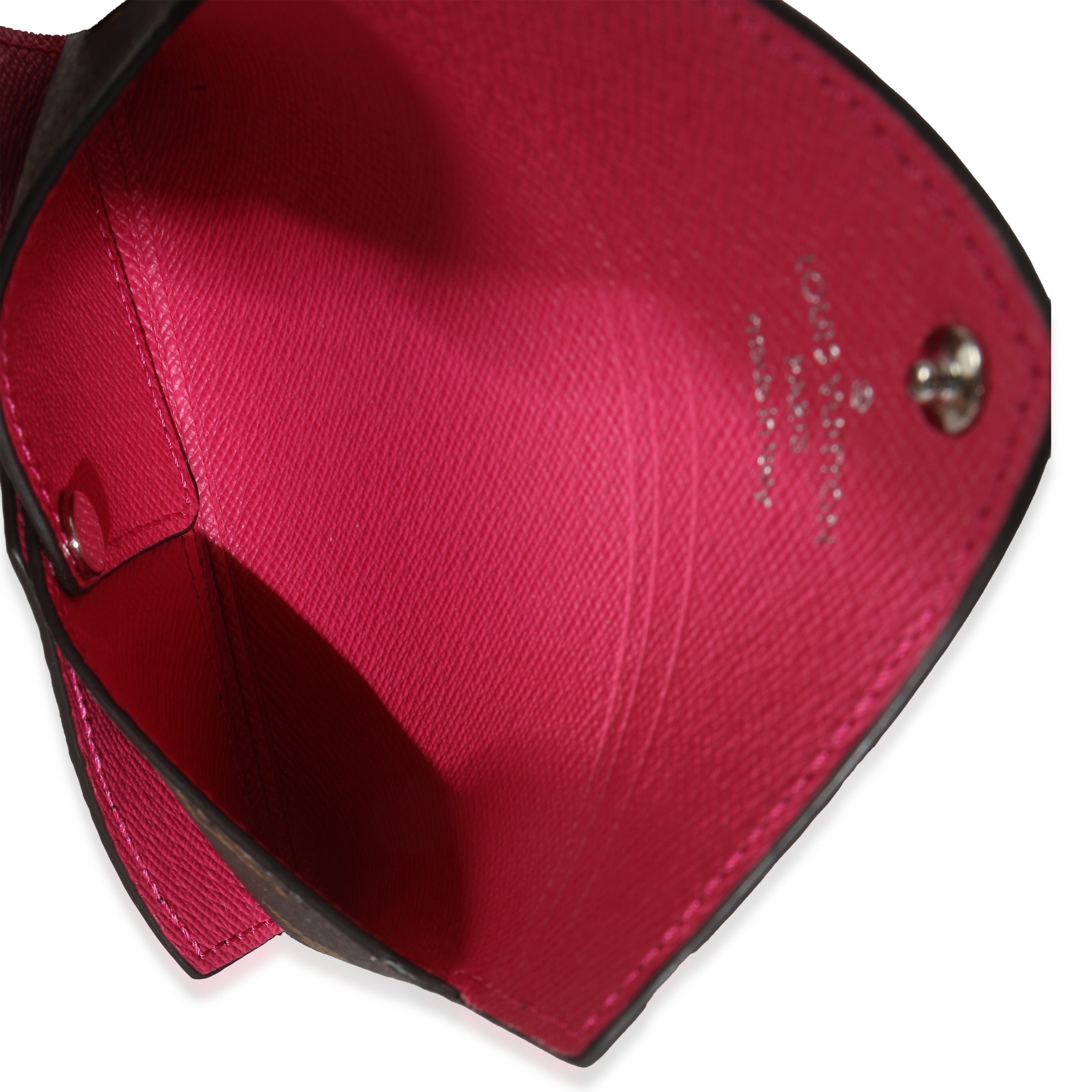 Louis Vuitton Pondichery Pink Monogram Canvas Kirigami Card Holder