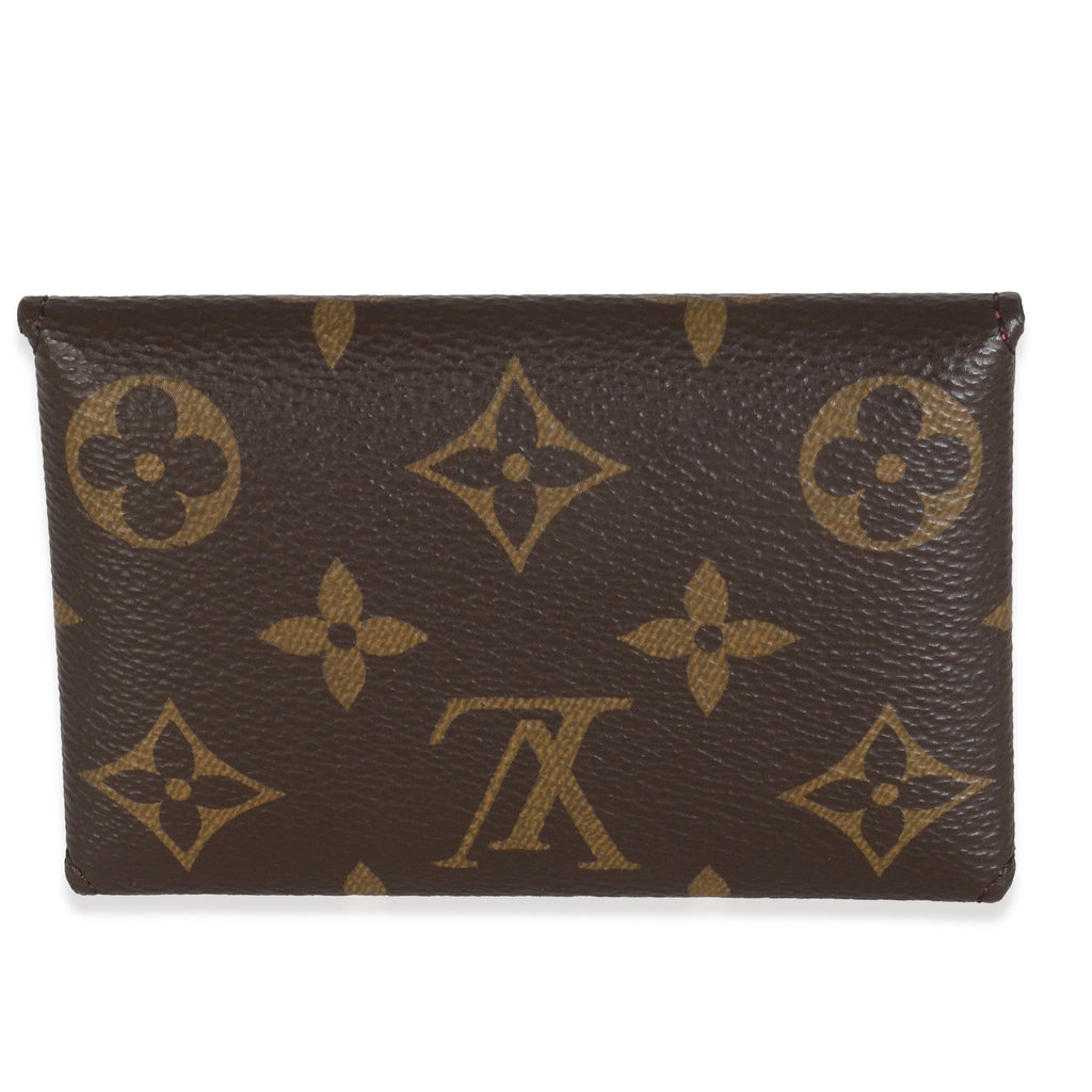 Louis Vuitton Pondichery Pink Monogram Canvas Kirigami Card Holder