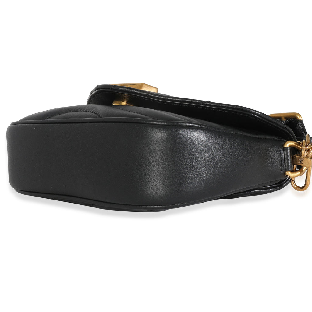 Louis Vuitton Black Calfskin New Wave Multi Pochette