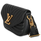 Louis Vuitton Black Calfskin New Wave Multi Pochette