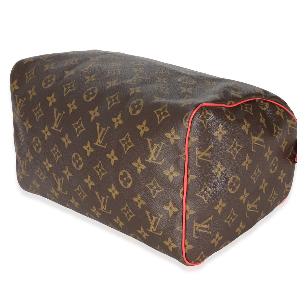 Louis Vuitton Flamingo Monogram Canvas Totem Speedy 30