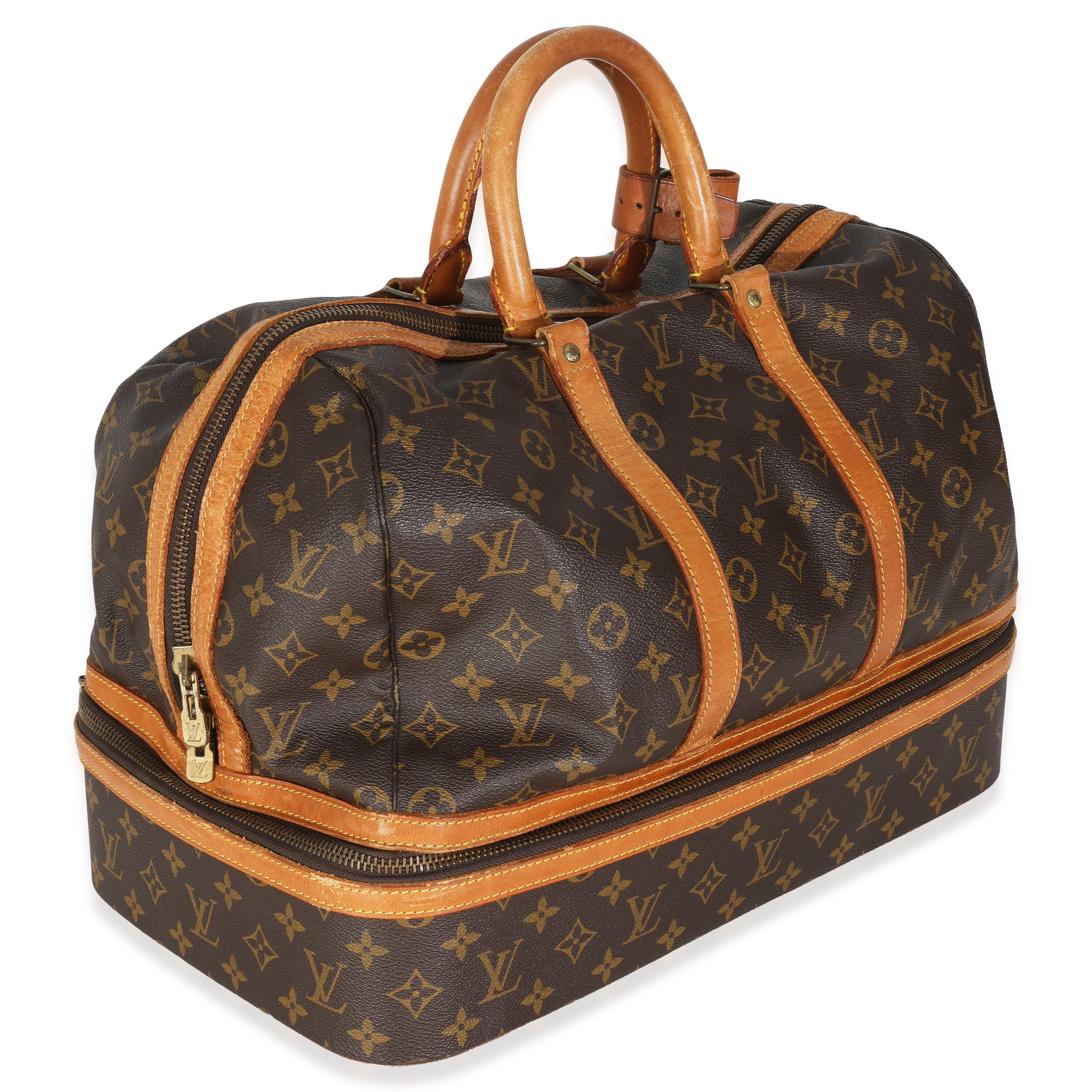 Louis Vuitton Vintage Monogram Canvas Sac Sport Boston