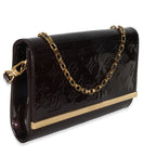 Louis Vuitton Amarante Monogram Vernis Ana Clutch