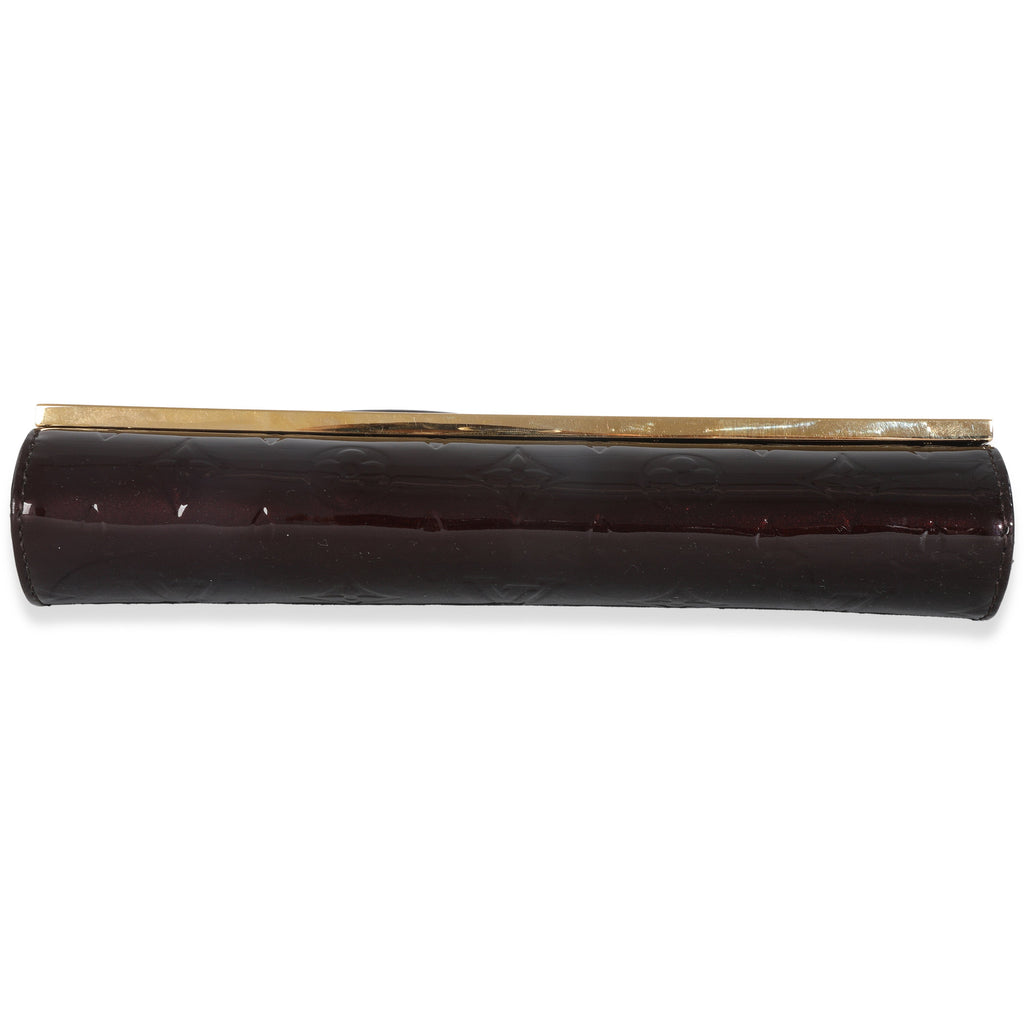 Louis Vuitton Amarante Monogram Vernis Ana Clutch