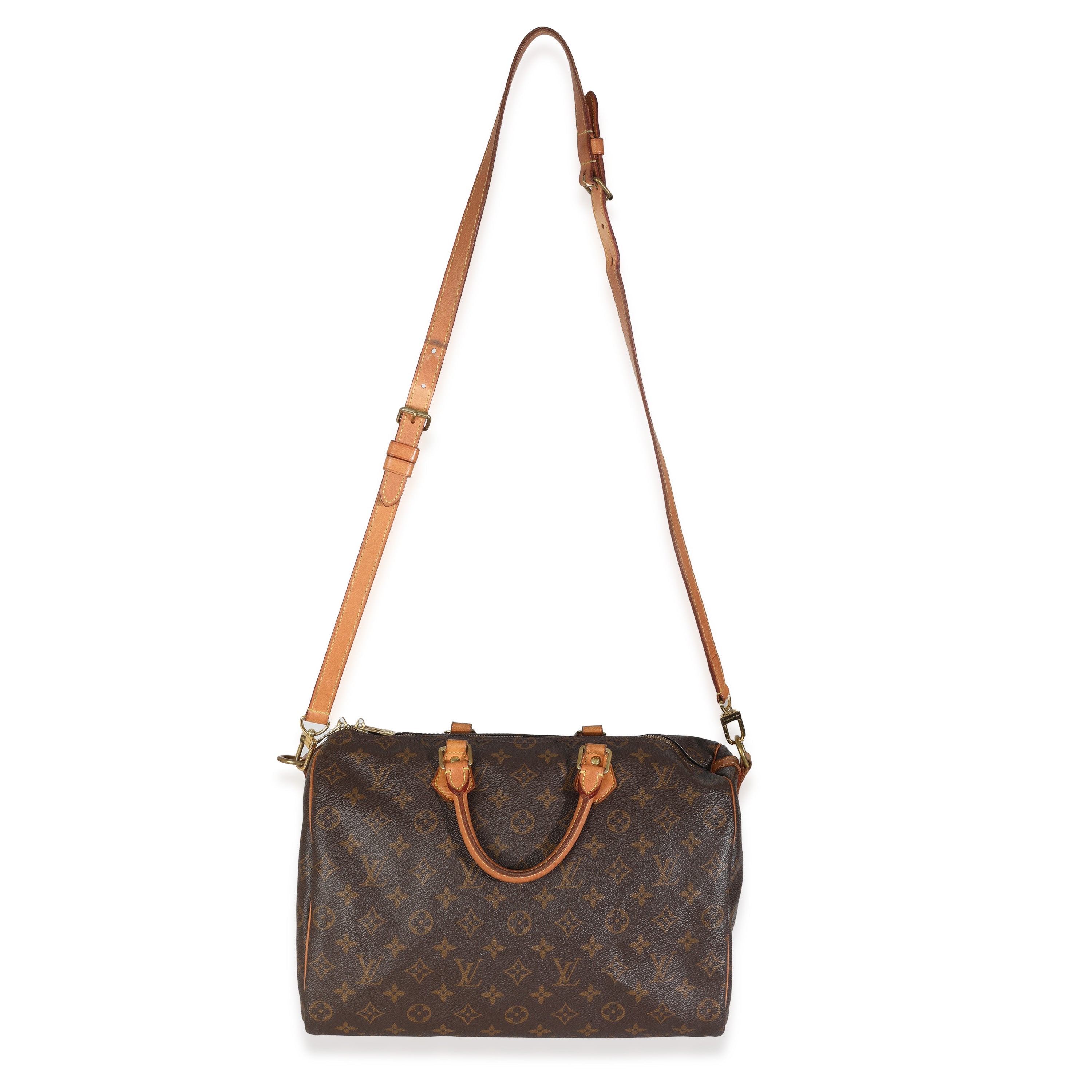 Louis Vuitton Monogram Canvas Speedy Bandouliere 35