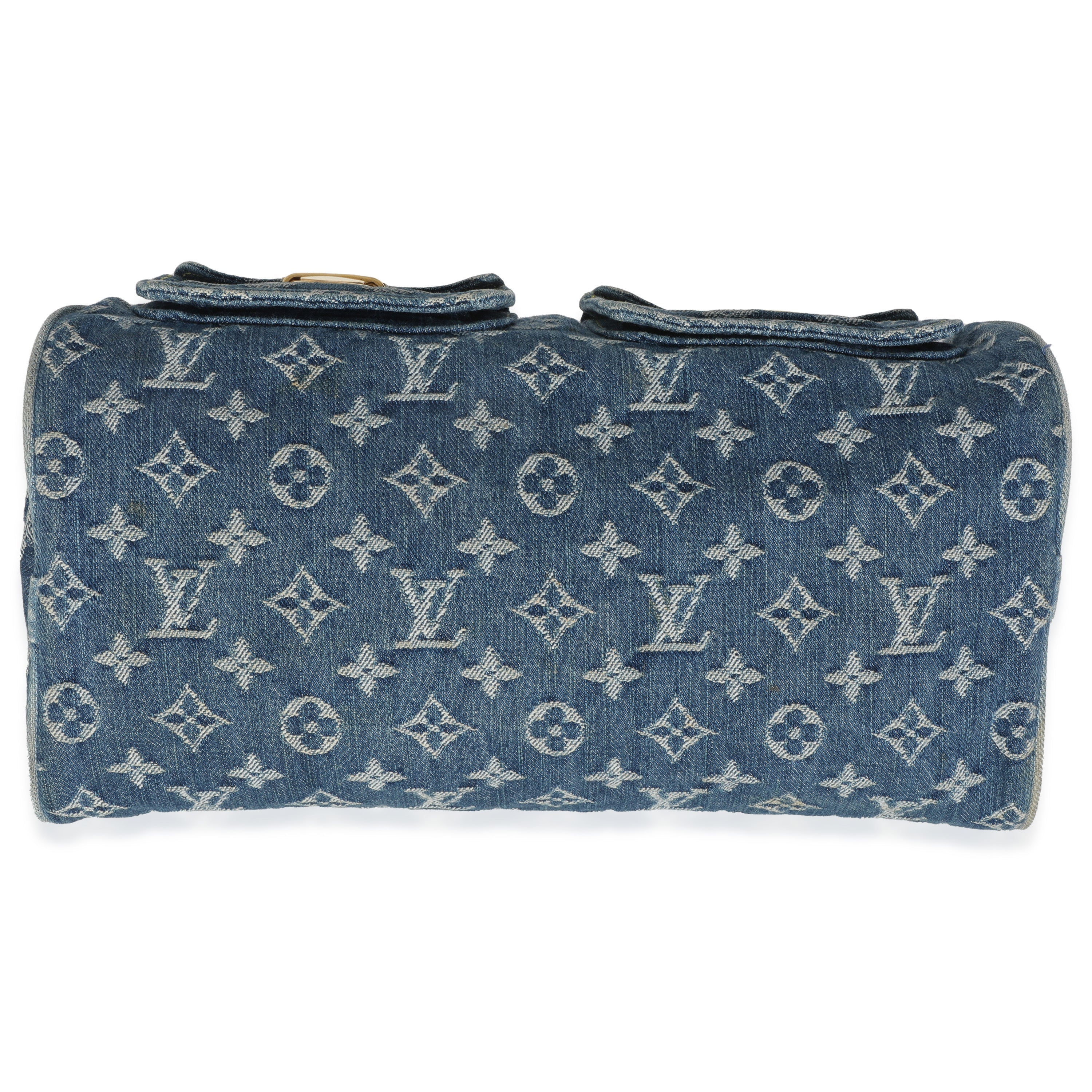 Louis Vuitton Blue Monogram Denim Neo Speedy