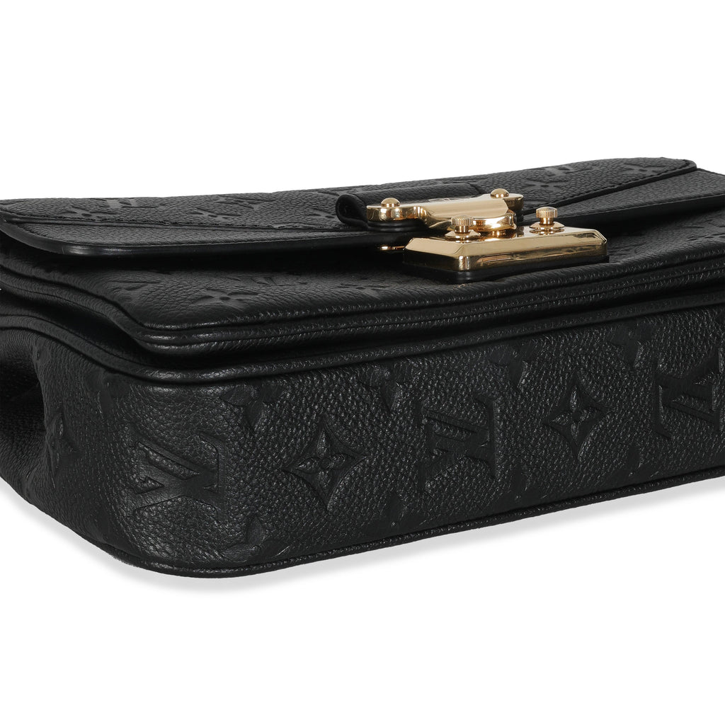 Louis Vuitton Black Monogram Empreinte Marceau
