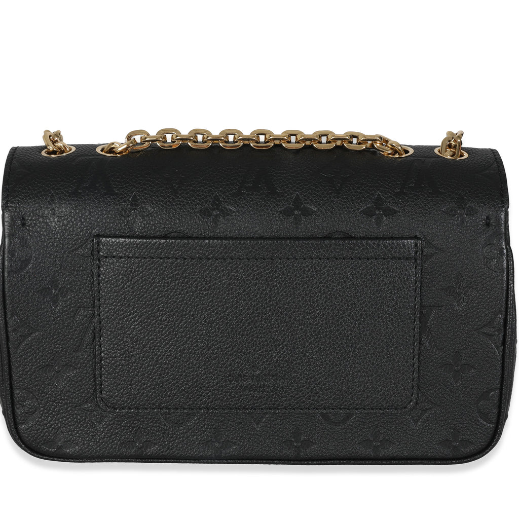 Louis Vuitton Black Monogram Empreinte Marceau