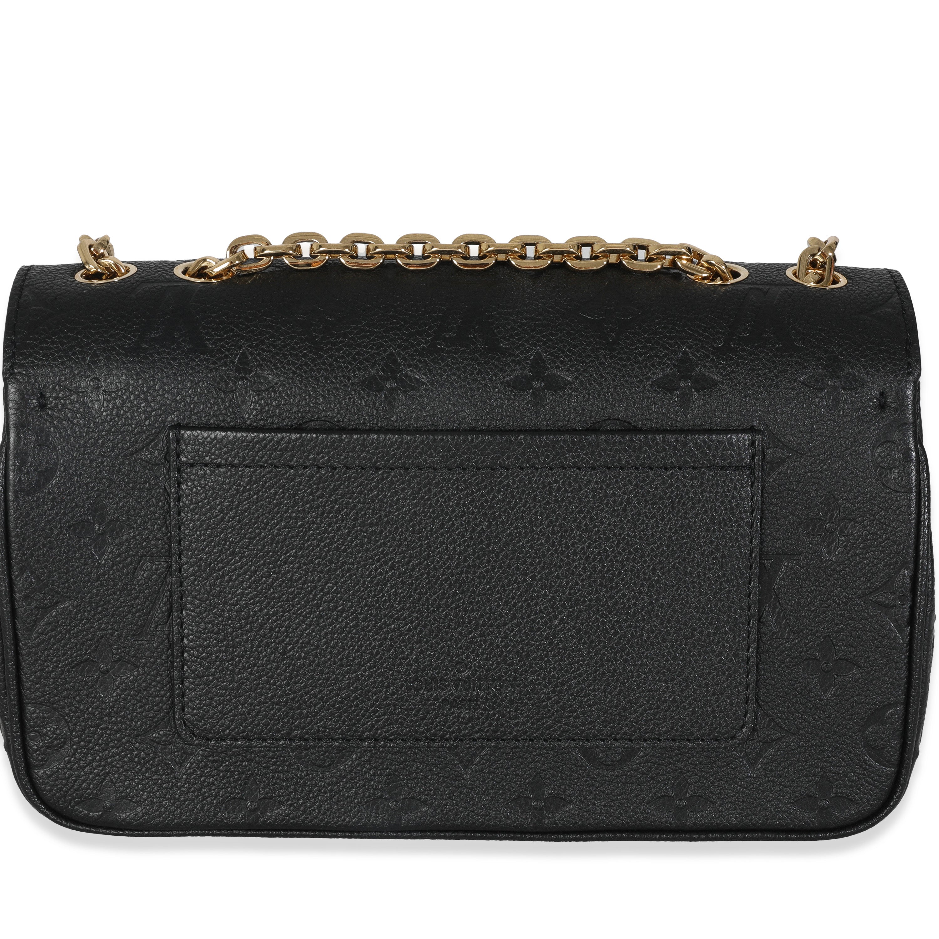 Louis Vuitton Black Monogram Empreinte Marceau