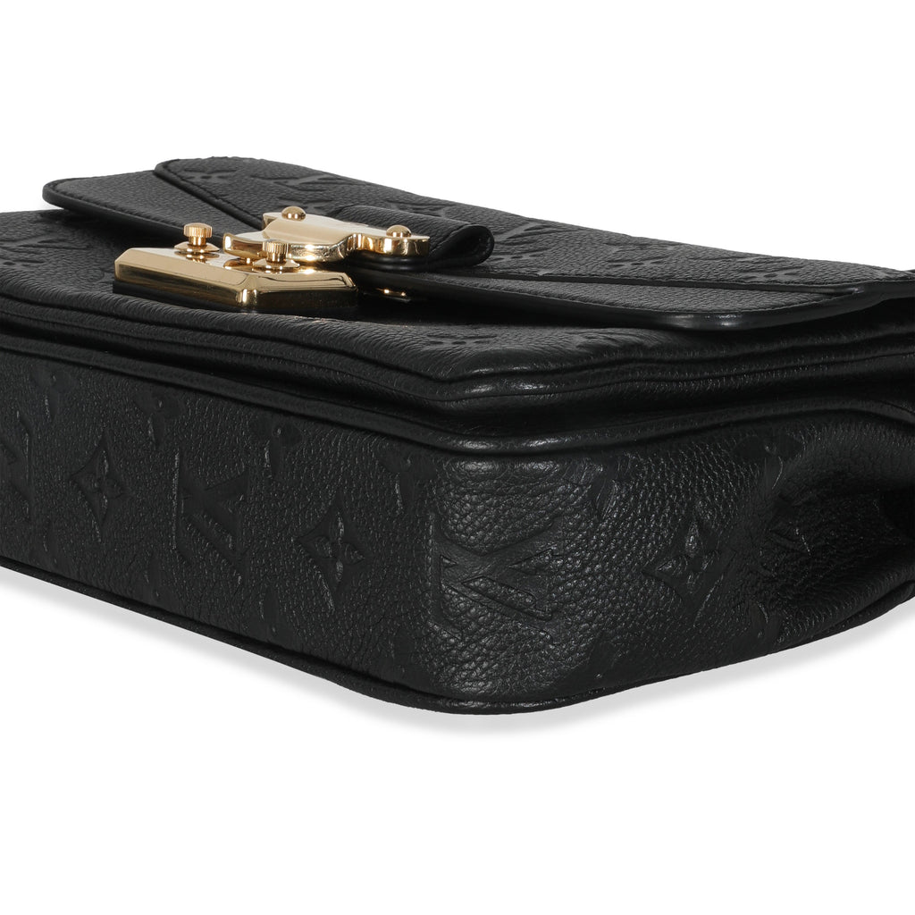 Louis Vuitton Black Monogram Empreinte Marceau